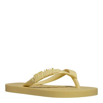 Chinelo Flip Flop Infantil Borracha Amarelo