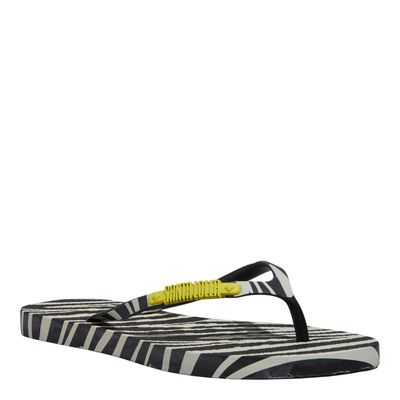 Chinelo Flip Flop Borracha Animal Print Zebra