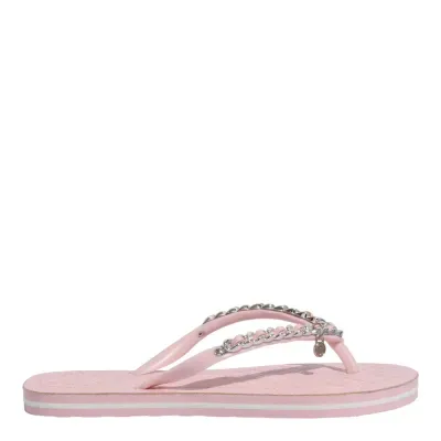 Chinelo Flip Flop Verniz Rosa