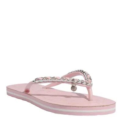 Chinelo Flip Flop Verniz Rosa