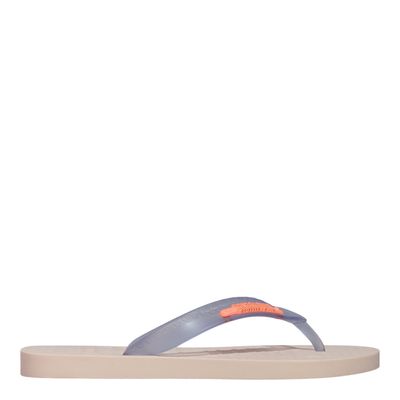 Chinelo Flip Flop Borracha Off White