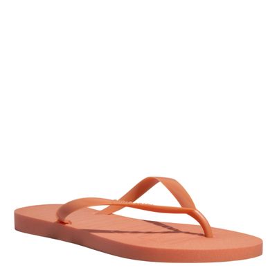 Chinelo Flip Flop Borracha Buff Laranja