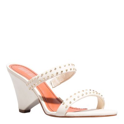 Mule Couro Confort New Marfim