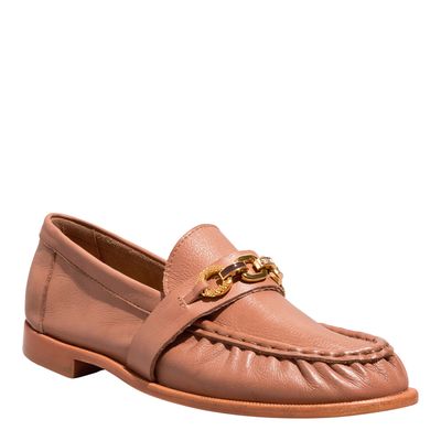 Mocassim Couro Confort Mocha