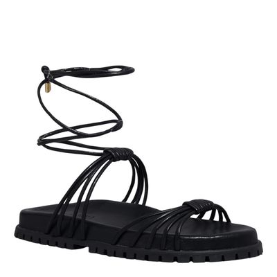 Papete Amarração Napa Soft Preta