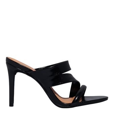 Mule Napa Madri Preto Salto Alto