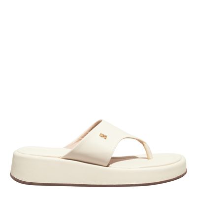 Papete Thong Napa Santorine Off White