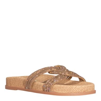 Papete Metalizada Napa Brilho Strass Dourada