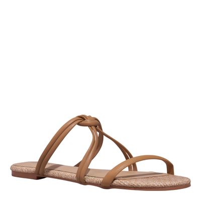 Rasteira Nó Napa Soft Bege