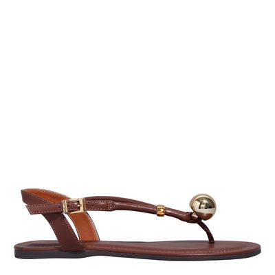 Rasteira Napa Soft Marrom