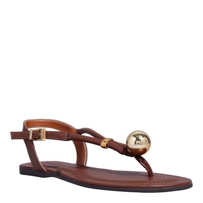 Rasteira Napa Soft Marrom