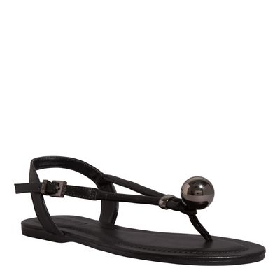 Rasteira Napa Soft Preta