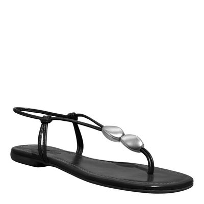 Rasteira Napa Madri Preta