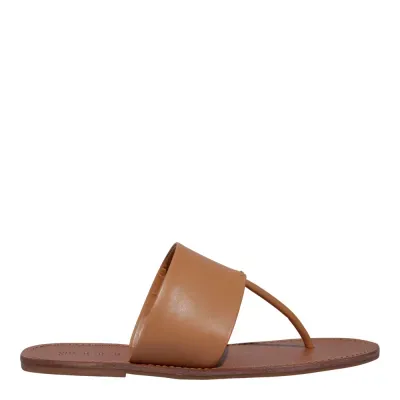 Rasteira Couro Nobre Soft Caramelo