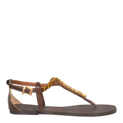 Rasteira Napa Soft Terra