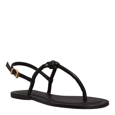 Rasteira Nó Napa Soft Preta