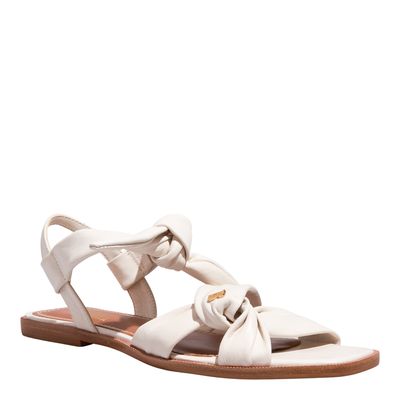 Rasteira Couro Nobre Soft New Marfim