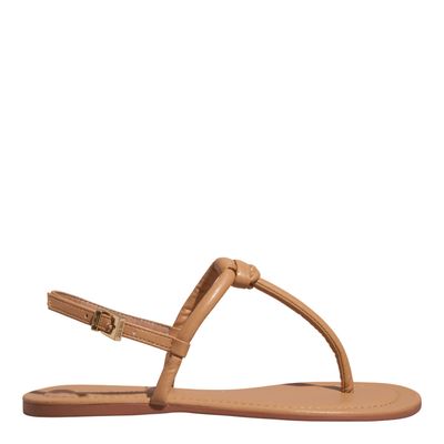 Rasteira Nó Napa Soft Bege