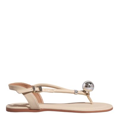 Rasteira Napa Soft Off White