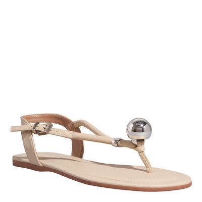 Rasteira Napa Soft Off White