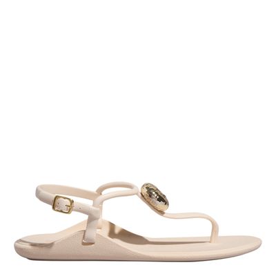 Rasteira Borracha Off White