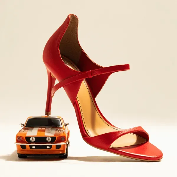 Sandália Couro Pelica Soft True Blood