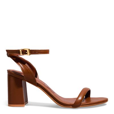 Sandália Napa Soft Caramelo