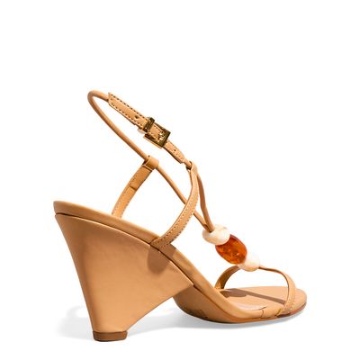 Sandália Napa Soft Palha