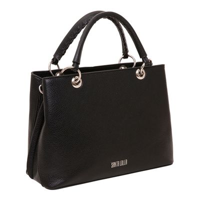 Bolsa Texturizada Preta