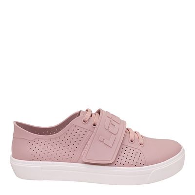 Tênis emborrachado lolla sport rosa