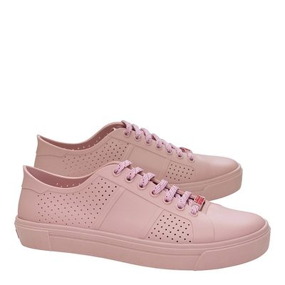 Tênis emborrachado rosa