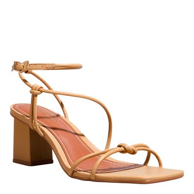 Sandália Napa Soft Palha