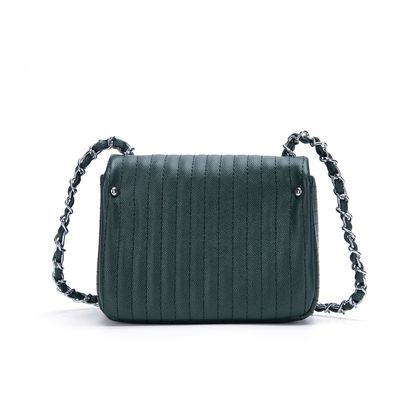 Bolsa Caviar Envelope Verde
