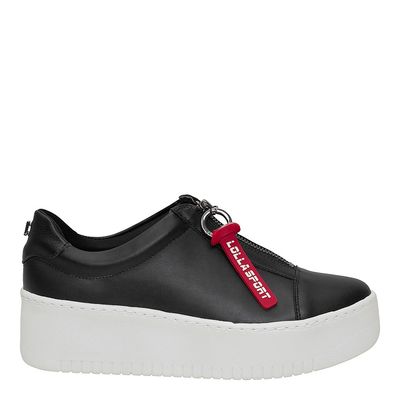 Tênis lolla sport zíper preto