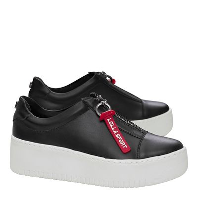Tênis lolla sport zíper preto