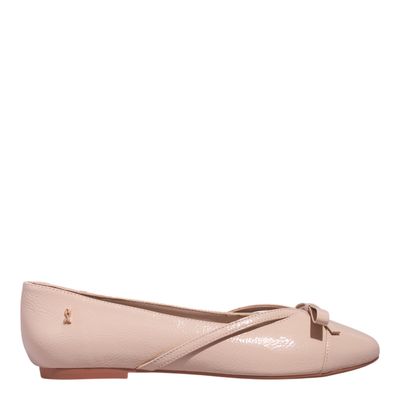 Sapatilha Verniz Show Vanilla Laço