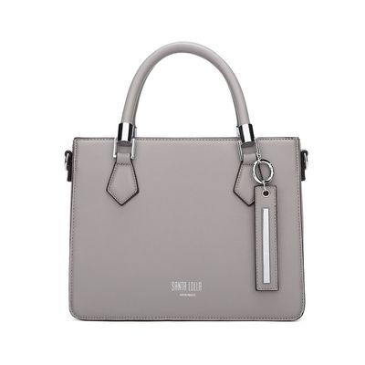 Bolsa Caviar Média Cinza