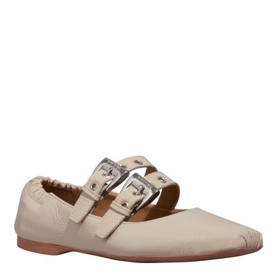 Sapatilha Verniz Show Bege