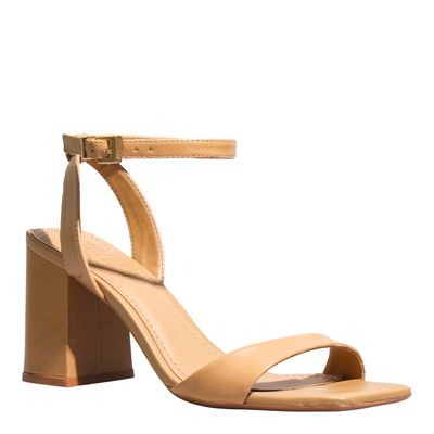 Sandália Couro Nobre Soft Bege Egido