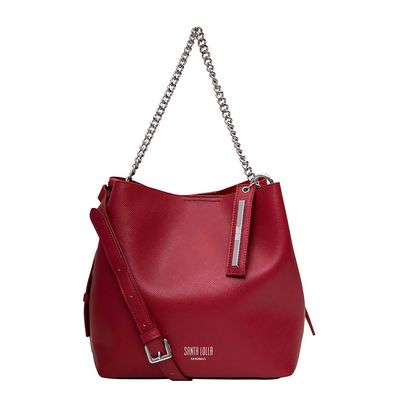 Bolsa Alça Corrente Vermelho