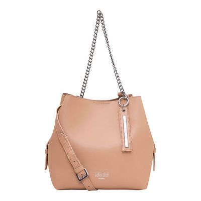 Bolsa Alça Corrente Bege