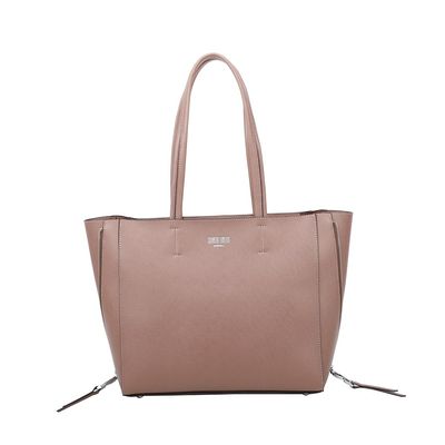 Bolsa Shopper Risco Bege