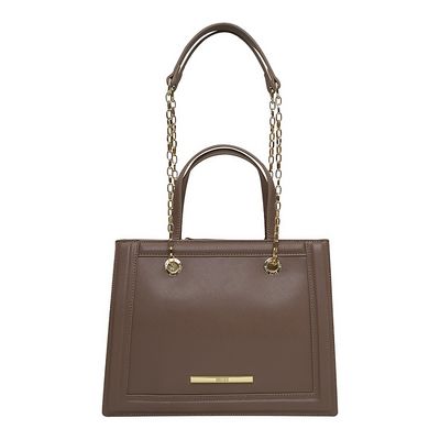 Bolsa Alça Dupla Taupe