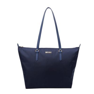 Bolsa Shopper Nylon Azul Marinho