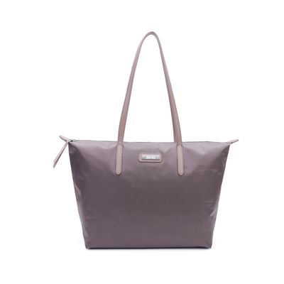 Bolsa Shopper Nylon Cinza
