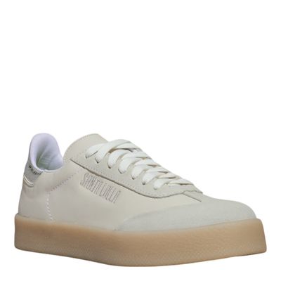 Tênis Couro Camurça Off White