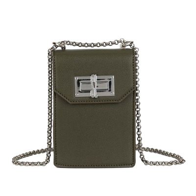 Bolsa Phone Bag Caviar Verde