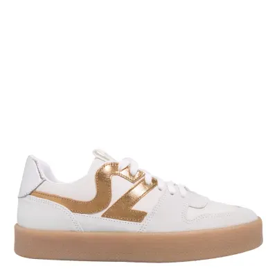 Tênis Couro Camurça Cinza