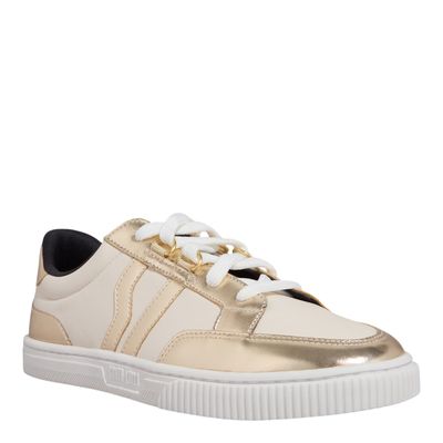 Tênis Metalizado Napa Dourado