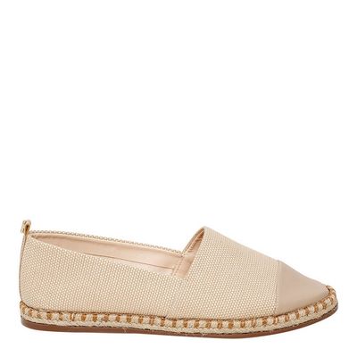 Espadrille Tecido Tramado Off White